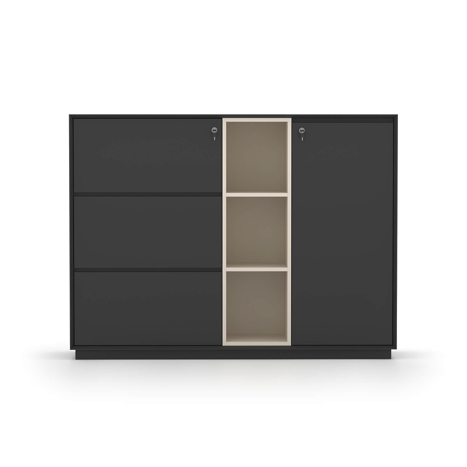 Bordo Edge Series Mid-Height Cabinet - Image 3