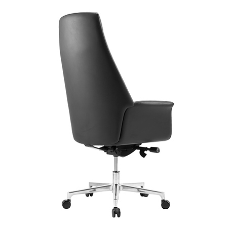 ELEANOR High Back Leather Chair - Image 3