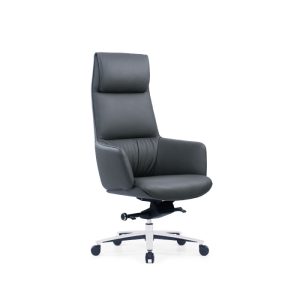 KALLIOPI High Back Leather Chair - Image 4