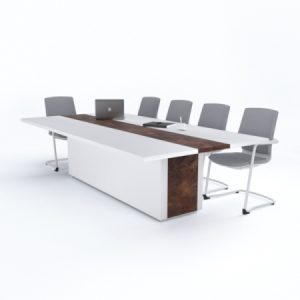 Alternative view of LINEA Boardroom Meeting Table