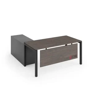 BELLA – Office Desk with Side Cabinet - Image 14