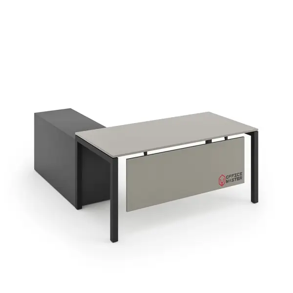 BELLA – Office Desk with Side Cabinet - Image 5
