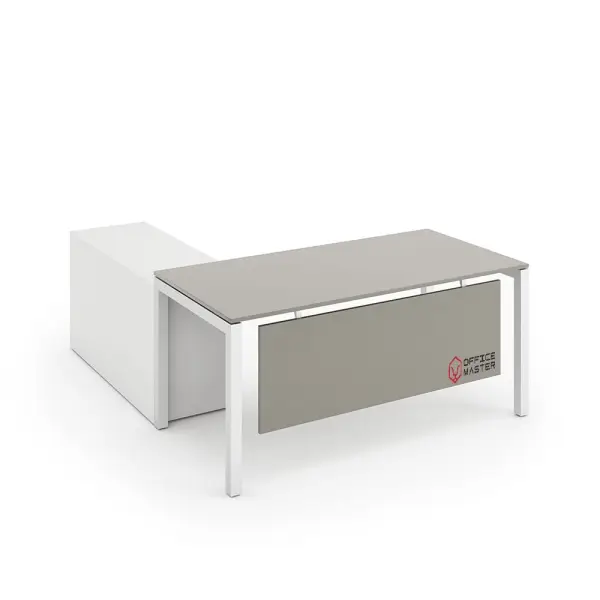 BELLA – Office Desk with Side Cabinet - Image 10