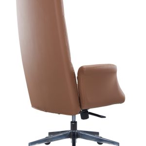 Alternative view of VERONA – HIGH BACK Black PU LEATHER CHAIR